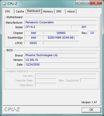 Let's note mainboard